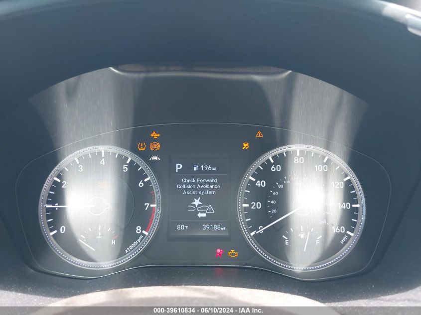 2020 Hyundai Santa Fe Se VIN: 5NMS23AD6LH286155 Lot: 39610834