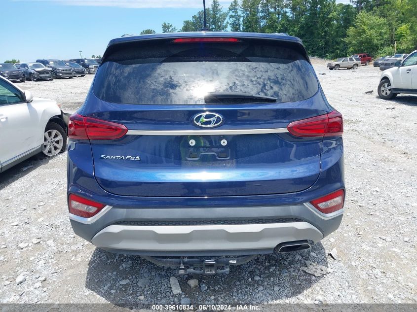 2020 Hyundai Santa Fe Se VIN: 5NMS23AD6LH286155 Lot: 39610834