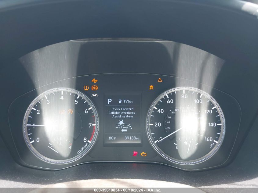 2020 Hyundai Santa Fe Se VIN: 5NMS23AD6LH286155 Lot: 39610834