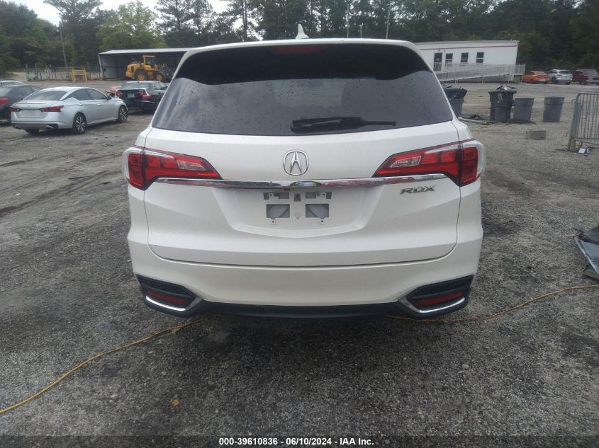 2018 Acura Rdx Acurawatch Plus Package VIN: 5J8TB3H30JL013730 Lot: 39610836