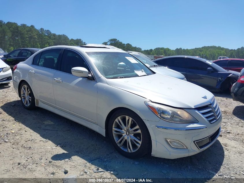 KMHGC4DD0CU207376 2012 Hyundai Genesis 3.8