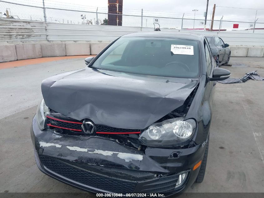 2012 Volkswagen Gti 4-Door VIN: WVWHD7AJ3CW039920 Lot: 39610848