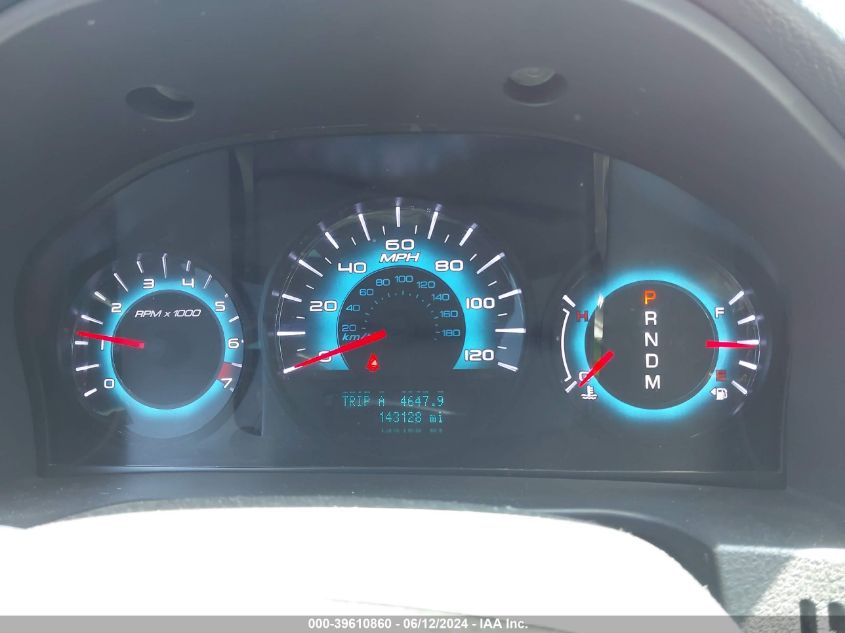 2012 Ford Fusion Sel VIN: 3FAHP0CG2CR309602 Lot: 39610860