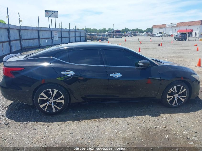 2017 Nissan Maxima 3.5 Sv VIN: 1N4AA6AP7HC454911 Lot: 39610862