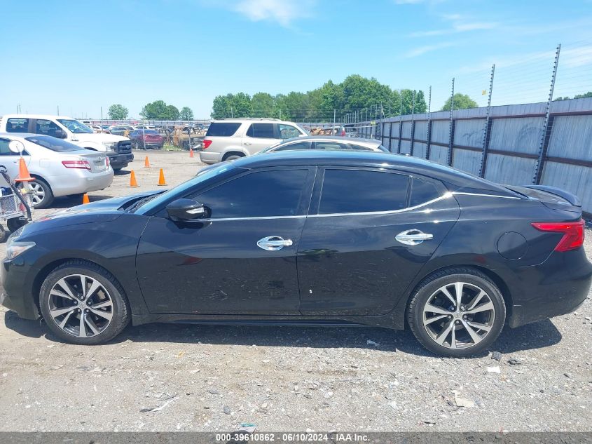 2017 Nissan Maxima 3.5 Sv VIN: 1N4AA6AP7HC454911 Lot: 39610862