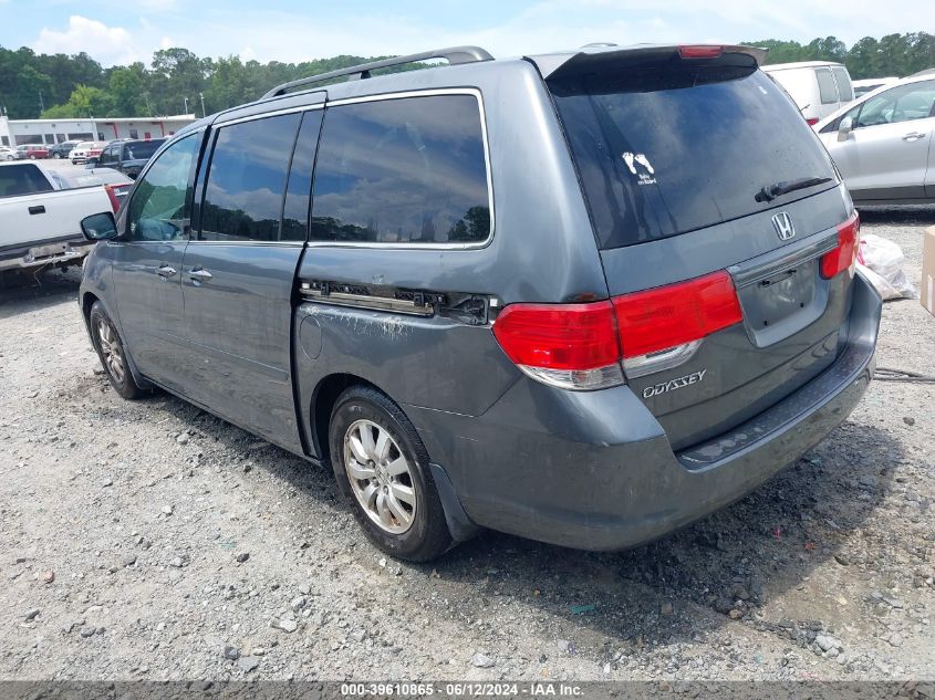 2010 Honda Odyssey Ex-L VIN: 5FNRL3H63AB032226 Lot: 39610865