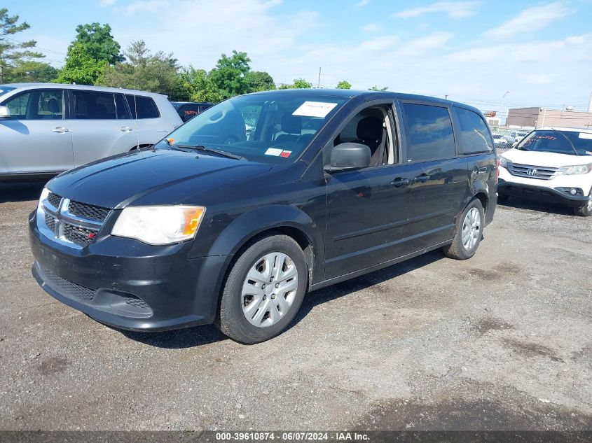 2014 Dodge Grand Caravan Se VIN: 2C4RDGBG9ER221947 Lot: 39610874