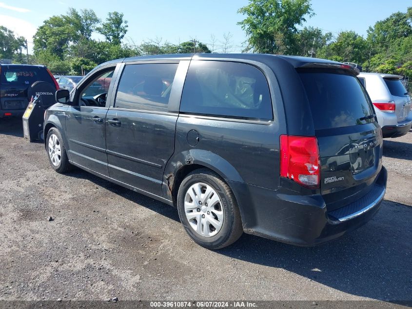 2014 Dodge Grand Caravan Se VIN: 2C4RDGBG9ER221947 Lot: 39610874