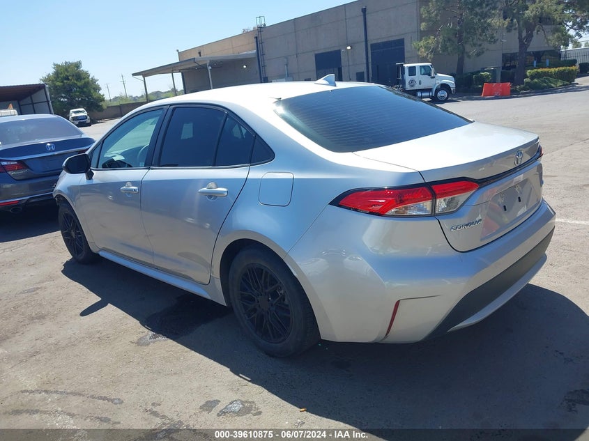 VIN 5YFEPRAE2LP034273 2020 TOYOTA COROLLA LE