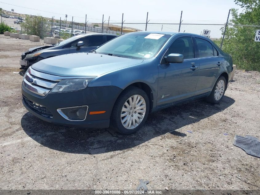 2012 Ford Fusion Hybrid Hybrid VIN: 3FADP0L34CR258986 Lot: 39610886