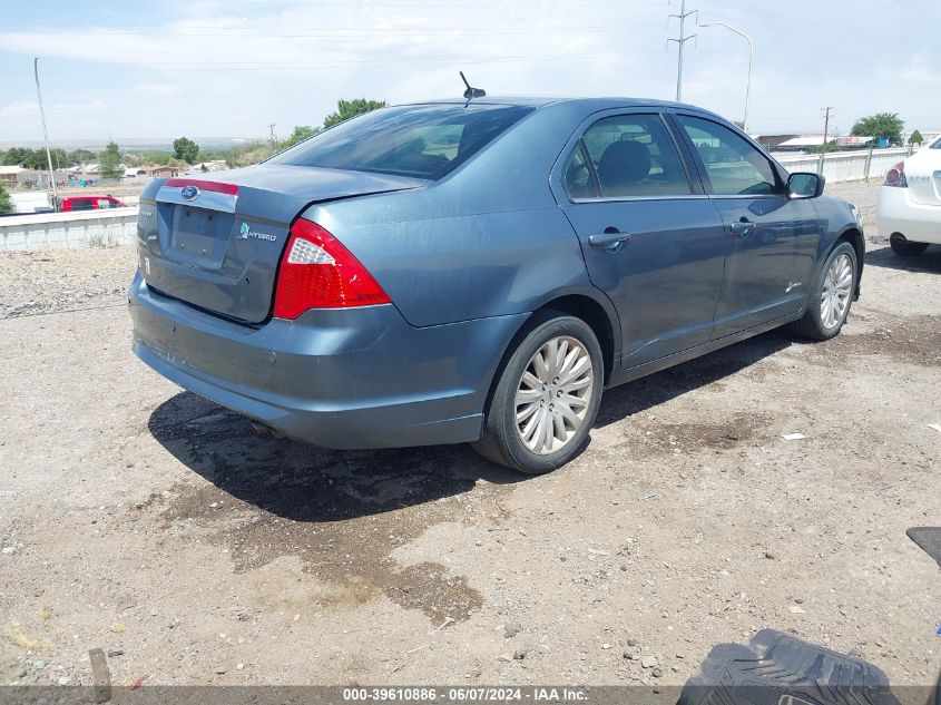 2012 Ford Fusion Hybrid Hybrid VIN: 3FADP0L34CR258986 Lot: 39610886