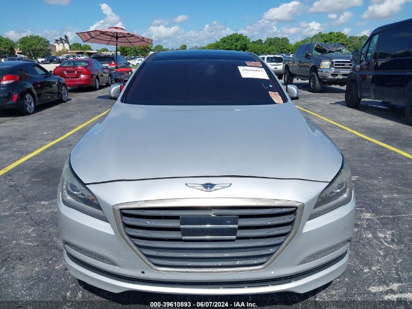 2017 Genesis G80 3.8 VIN: KMHGN4JE4HU177605 Lot: 39610893