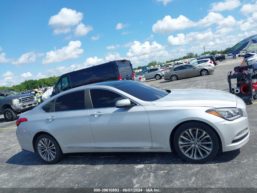 2017 Genesis G80 3.8 VIN: KMHGN4JE4HU177605 Lot: 39610893