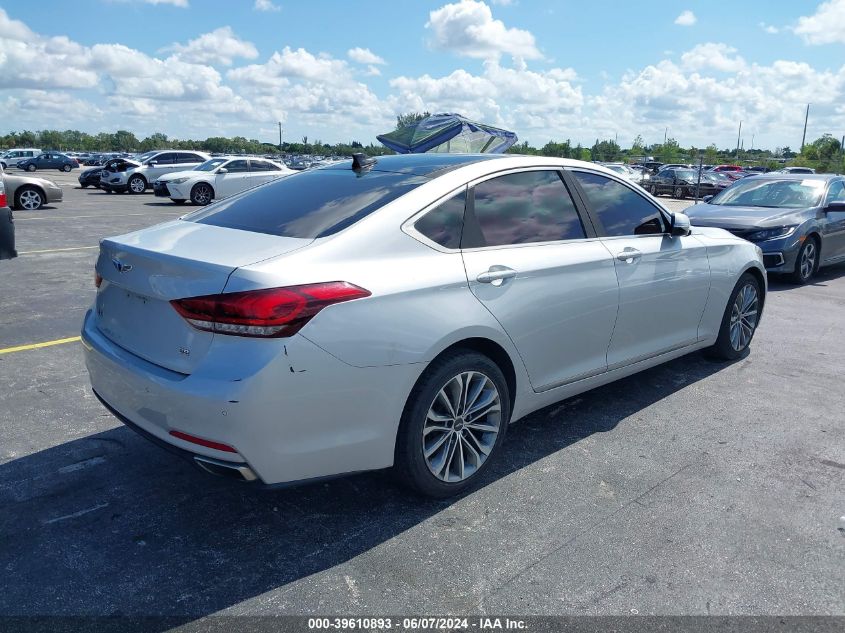 KMHGN4JE4HU177605 | 2017 GENESIS G80