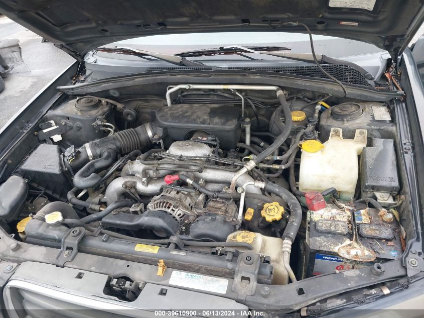 2005 Subaru Forester 2.5Xs L.l. Bean VIN: JF1SG67665H714425 Lot: 39610900