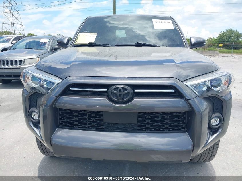 2022 Toyota 4Runner Sr5 Premium VIN: JTENU5JR9N6069743 Lot: 39610918