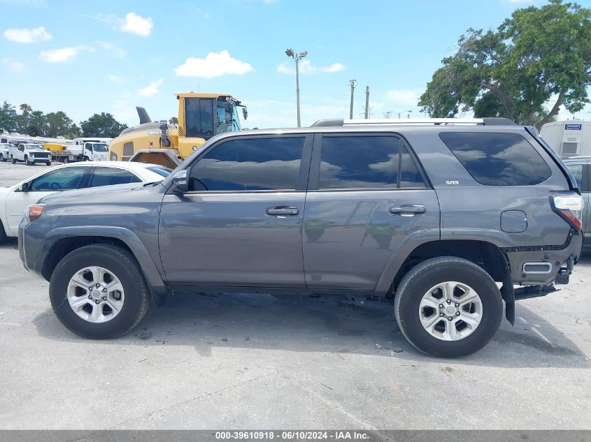 2022 Toyota 4Runner Sr5 Premium VIN: JTENU5JR9N6069743 Lot: 39610918