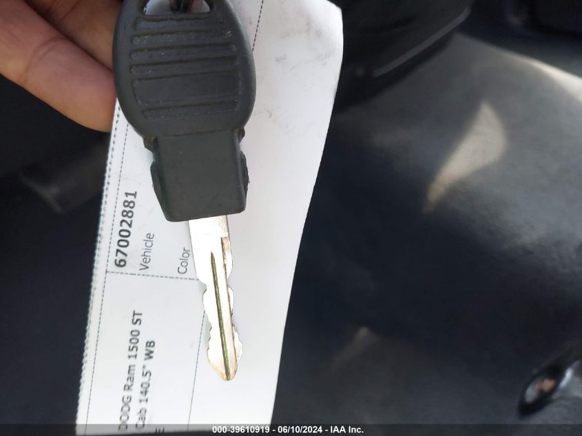 2010 Dodge Ram 1500 St VIN: 1D7RB1GK9AS184851 Lot: 39610919