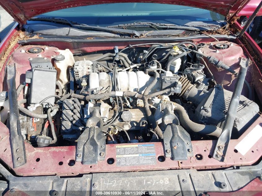 2005 Pontiac Grand Prix Gt VIN: 2G2WS522251212723 Lot: 39610930