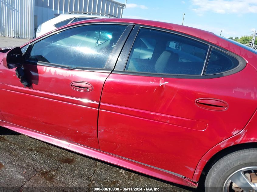 2005 Pontiac Grand Prix Gt VIN: 2G2WS522251212723 Lot: 39610930