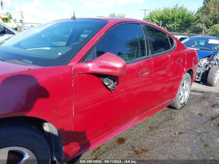 2005 Pontiac Grand Prix Gt VIN: 2G2WS522251212723 Lot: 39610930