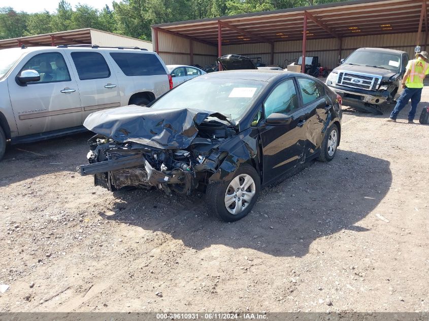 2017 Kia Forte Lx VIN: 3KPFK4A73HE047758 Lot: 39610931