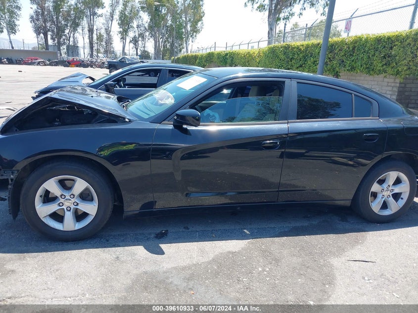 2014 Dodge Charger Se VIN: 2C3CDXBG4EH357564 Lot: 39610933