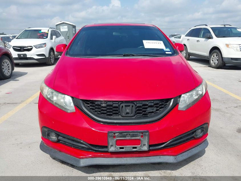 2013 Honda Civic Si VIN: 2HGFB6E52DH708118 Lot: 39610949