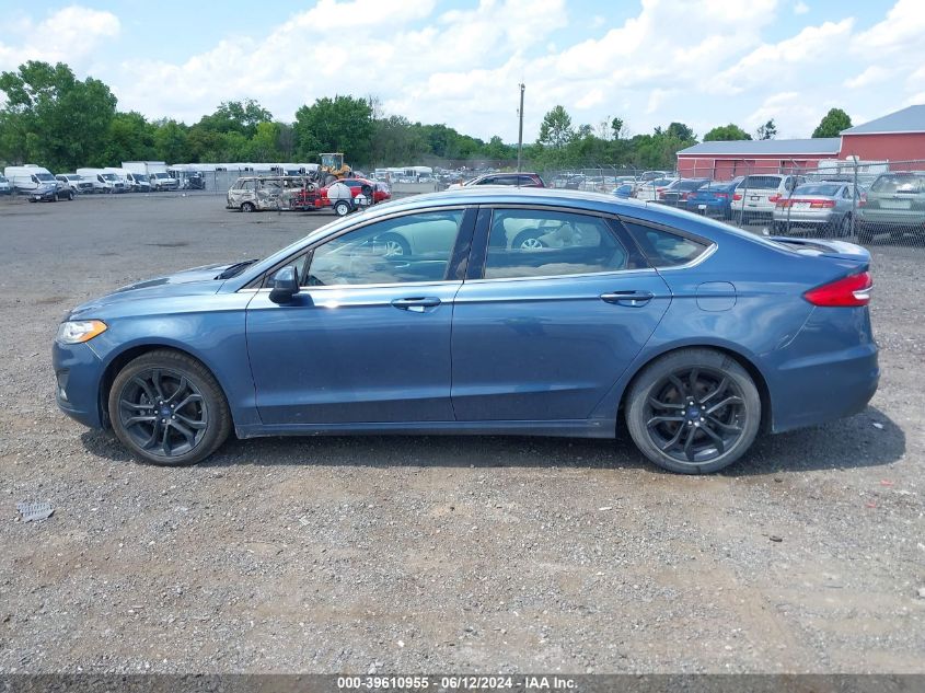 2019 Ford Fusion Se VIN: 3FA6P0HD5KR229859 Lot: 39610955