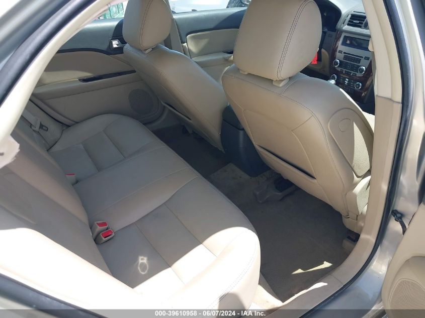 2010 Ford Fusion Sel VIN: 3FAHP0JA2AR420386 Lot: 39610958