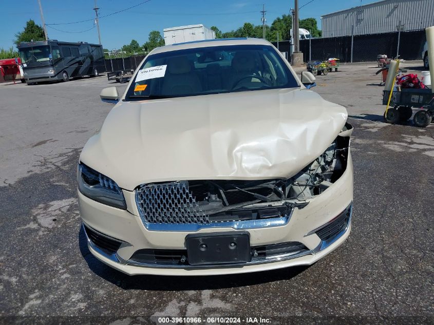 2018 Lincoln Mkz Select VIN: 3LN6L5C97JR609625 Lot: 39610966