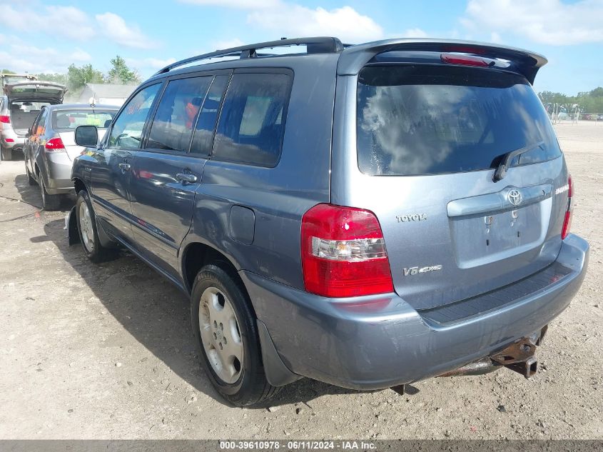 2004 Toyota Highlander Limited V6 VIN: JTEEP21A540027295 Lot: 39610978