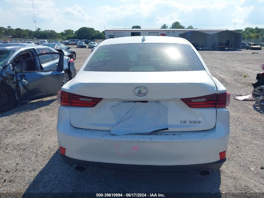 2015 Lexus Is 250 VIN: JTHBF1D29F5070468 Lot: 39610994