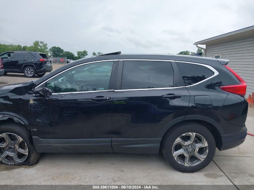 2019 Honda Cr-V Ex-L VIN: 2HKRW2H87KH676933 Lot: 39611004