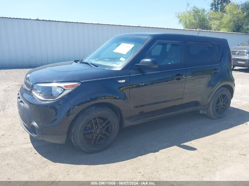 2014 Kia Soul VIN: KNDJN2A26E7015778 Lot: 39611008