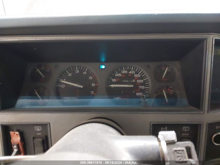 1989 Jeep Cherokee Laredo VIN: 1J4FJ58L1KL517063 Lot: 39611010