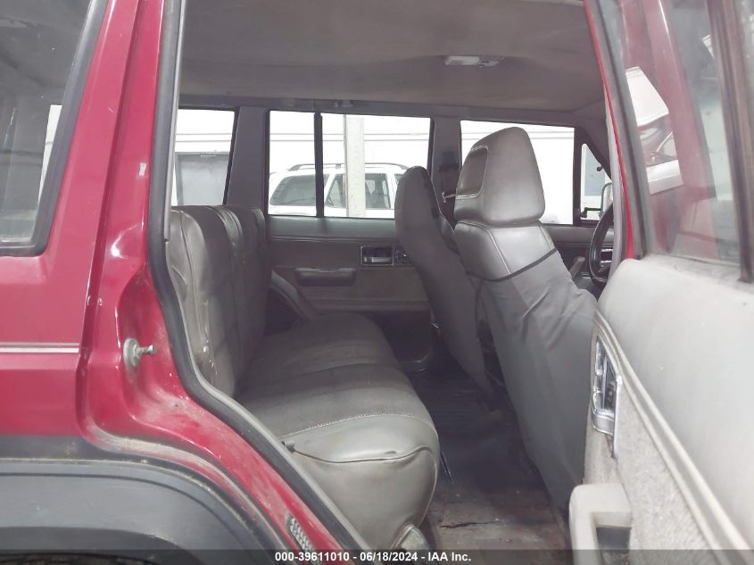 1989 Jeep Cherokee Laredo VIN: 1J4FJ58L1KL517063 Lot: 39611010