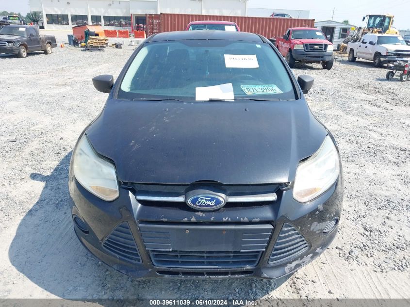 2012 Ford Focus S VIN: 1FAHP3E2XCL427088 Lot: 39611039