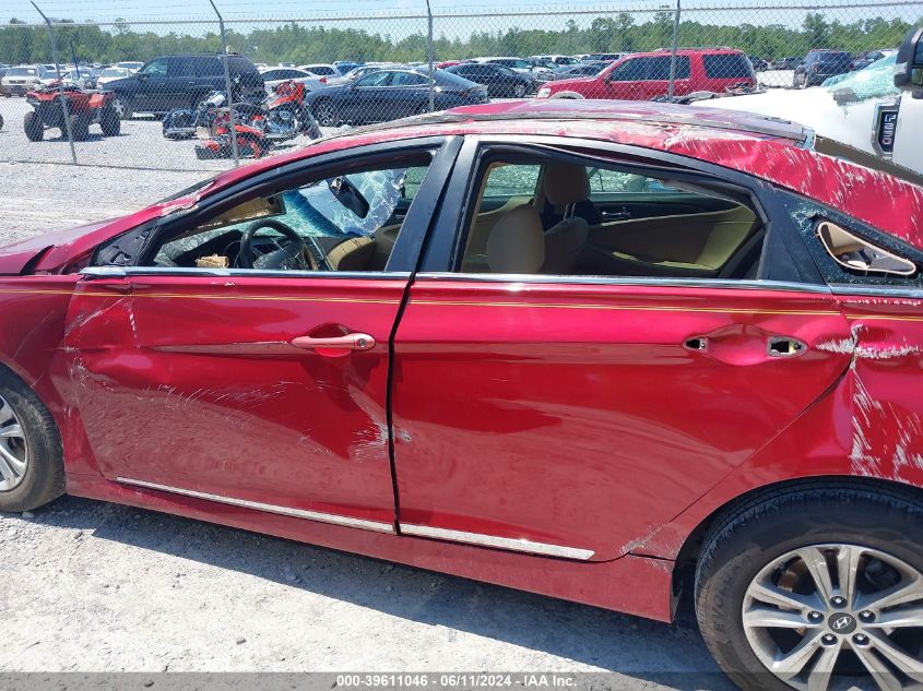 2014 HYUNDAI SONATA GLS - 5NPEB4AC9EH842555