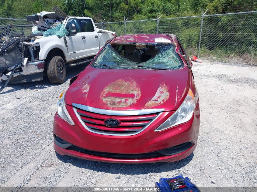 5NPEB4AC9EH842555 2014 Hyundai Sonata Gls