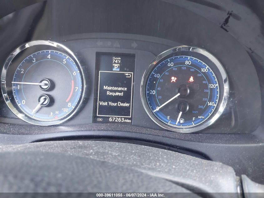 2019 Toyota Corolla Se VIN: 5YFBURHE9KP922454 Lot: 39611055