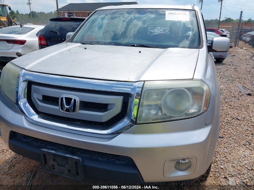 2011 Honda Pilot Ex-L VIN: 5FNYF4H52BB091124 Lot: 39611056