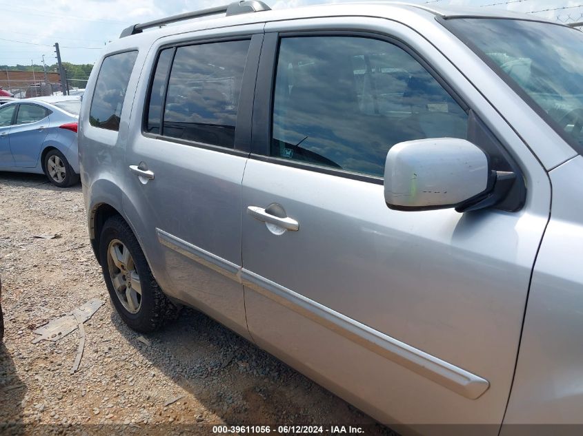 2011 Honda Pilot Ex-L VIN: 5FNYF4H52BB091124 Lot: 39611056