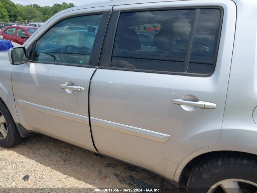 2011 Honda Pilot Ex-L VIN: 5FNYF4H52BB091124 Lot: 39611056