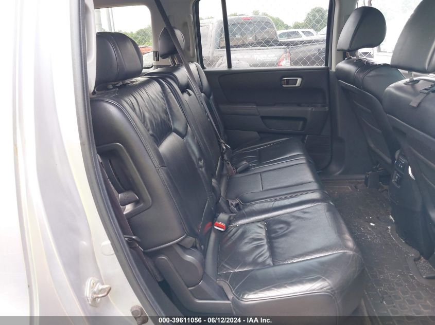 2011 Honda Pilot Ex-L VIN: 5FNYF4H52BB091124 Lot: 39611056