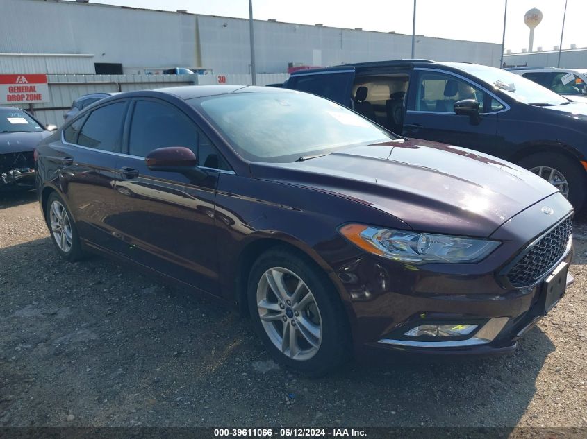 3FA6P0HD8JR217512 2018 FORD FUSION - Image 1