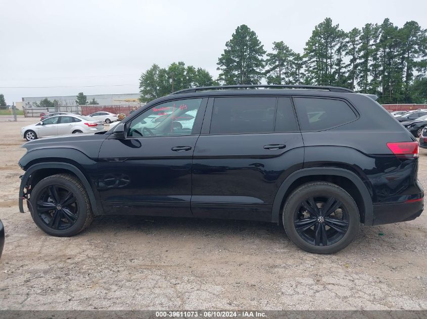 2022 Volkswagen Atlas 3.6L V6 Sel R-Line Black VIN: 1V2SR2CA7NC565350 Lot: 39611073