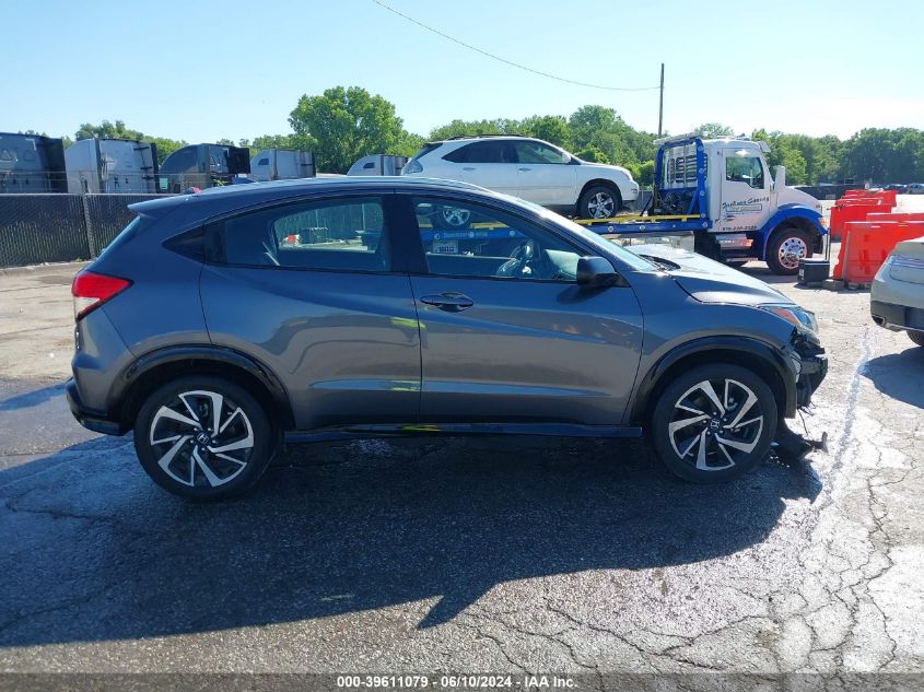 2019 Honda Hr-V Sport VIN: 3CZRU6H17KG702725 Lot: 39611079