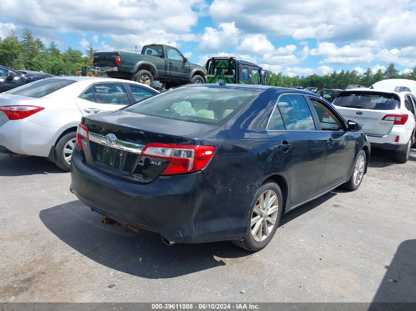 2013 Toyota Camry Xle V6 VIN: 4T1BK1FK5DU022460 Lot: 39611088