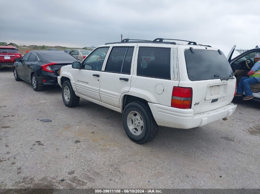 1998 Jeep Grand Cherokee Laredo VIN: 1J4FX48S5WC257465 Lot: 39611108